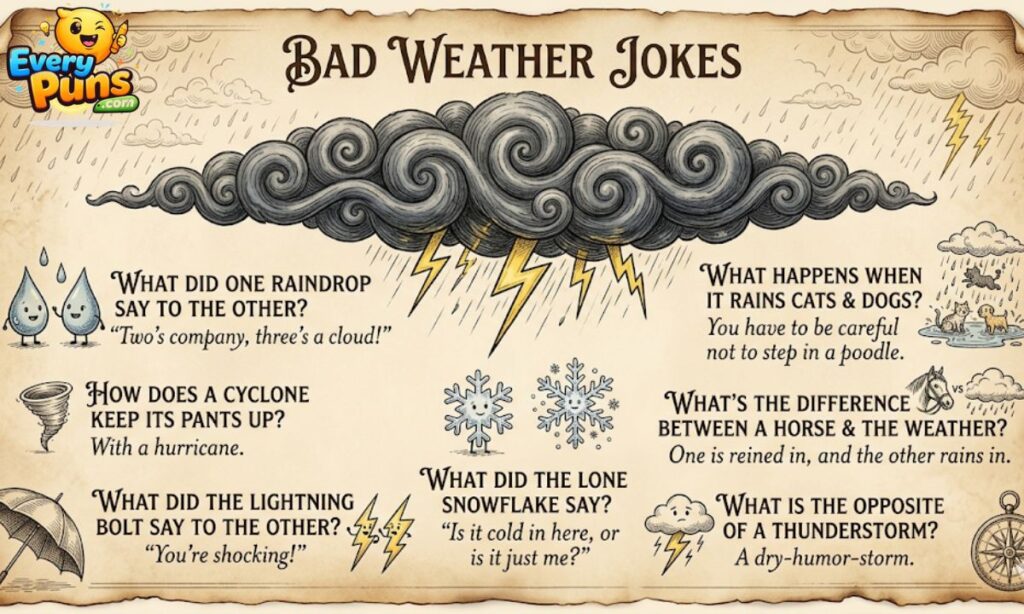Bad weather jokes