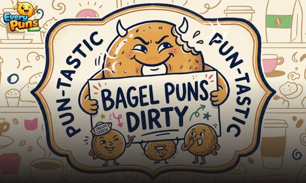 Bagel puns dirty
