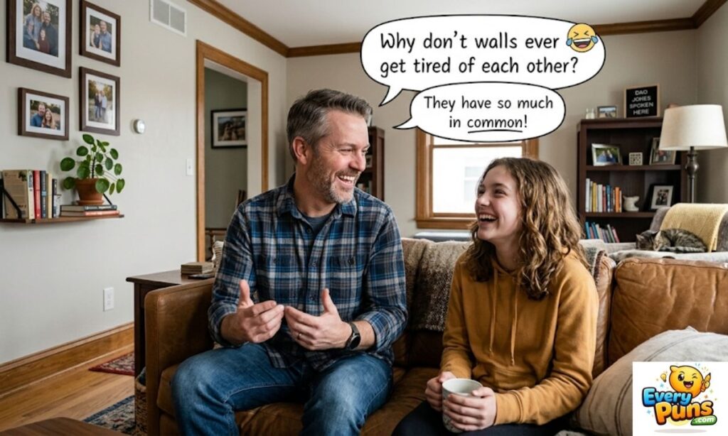 Dad Joke About Walls