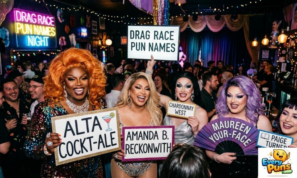 Drag Race Pun Names