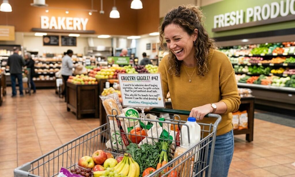 Fresh and funny grocery jokes for every cart dirty