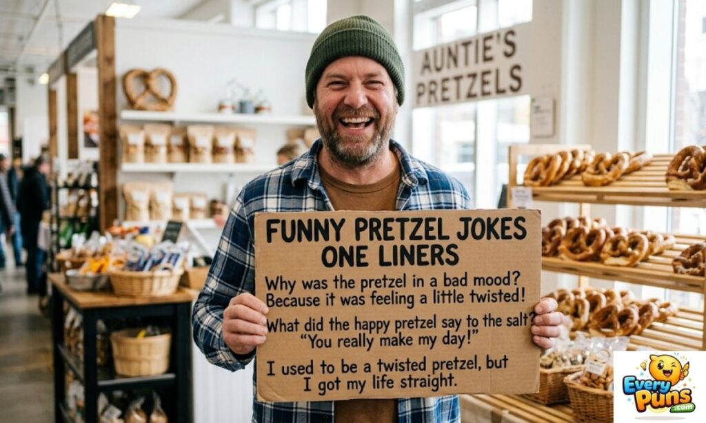 Funny Pretzel Jokes One Liners