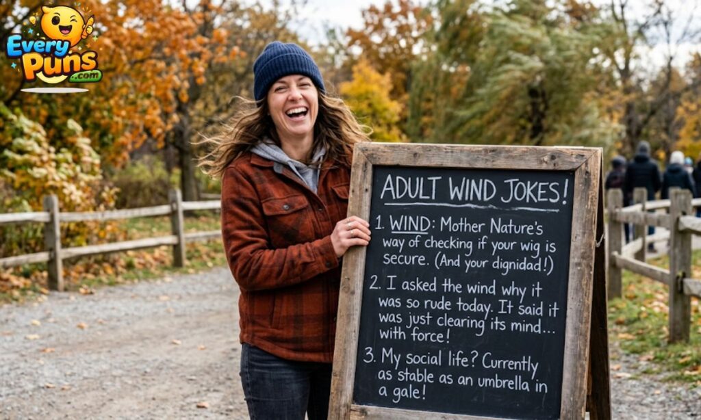 Funny breezy & wind jokes for adults