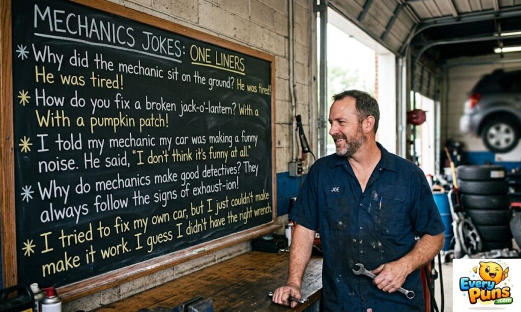 Mechanics Jokes One Liners