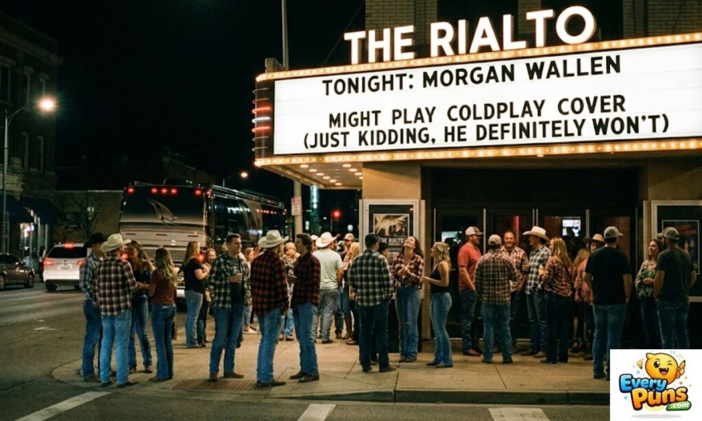 Morgan Wallen Coldplay Joke