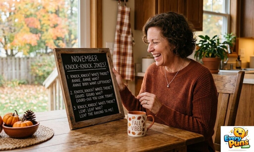 November knock knock jokes