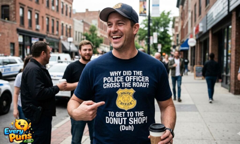 Offensive police jokes