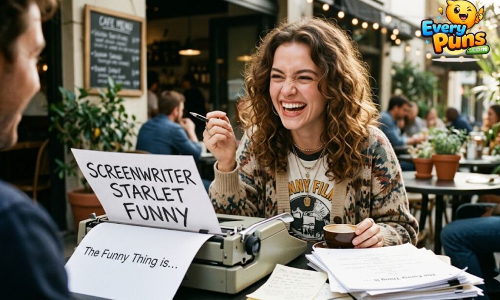 Screenwriter starlet funny 