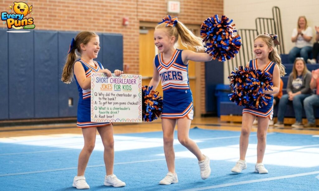 Short Cheerleader Jokes for Kids