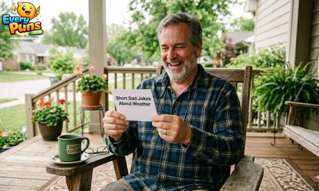 Short dad jokes about weather 