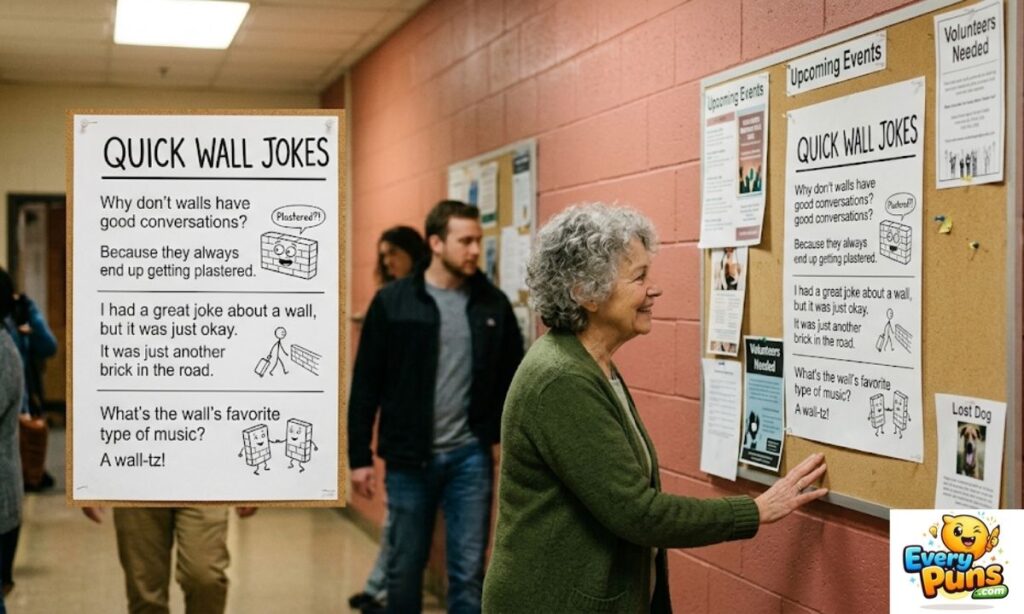 Short jokes about walls