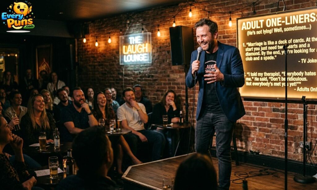 TV jokes one Liners for adults