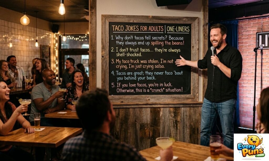 Taco Jokes for Adults One-Liners