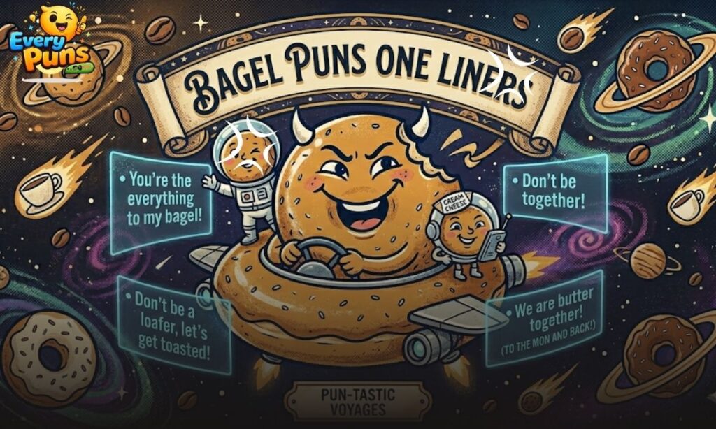 bagel puns one liners​