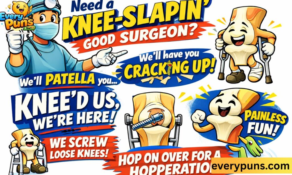 knee surgery puns