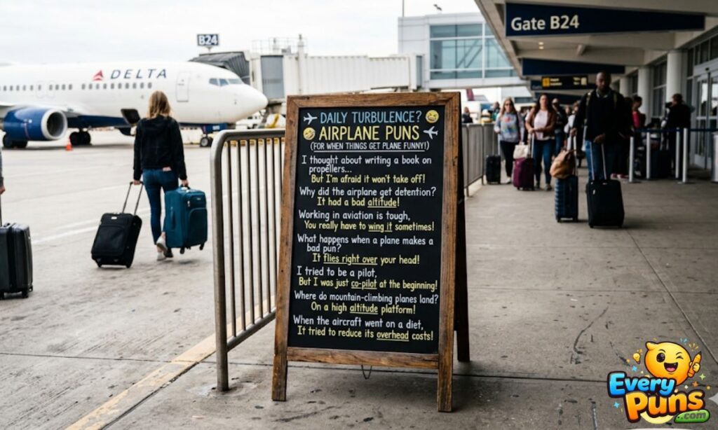Airplane Puns One Liners