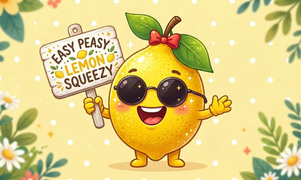 Cute Funny Lemon Puns for Sweet Captions