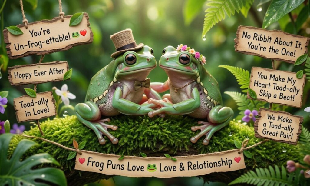 Frog Puns Love 🐸 Love & Relationship