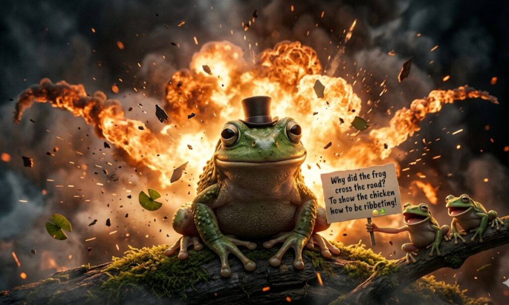 Funny Frog Jokes for Friends