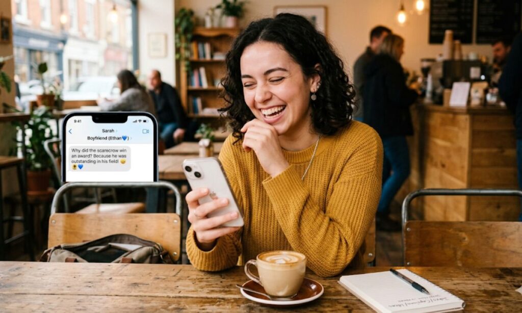Funny Jokes to Tell Your Boyfriend Over Text Captions and Openers