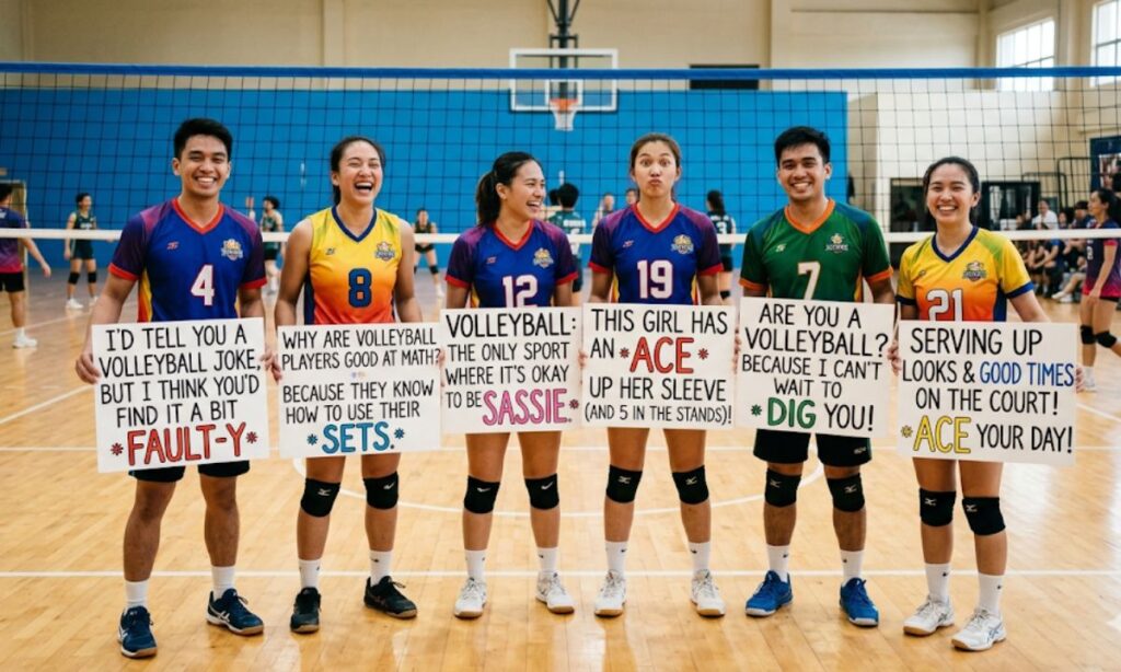 Funny Volleyball Puns One Liners