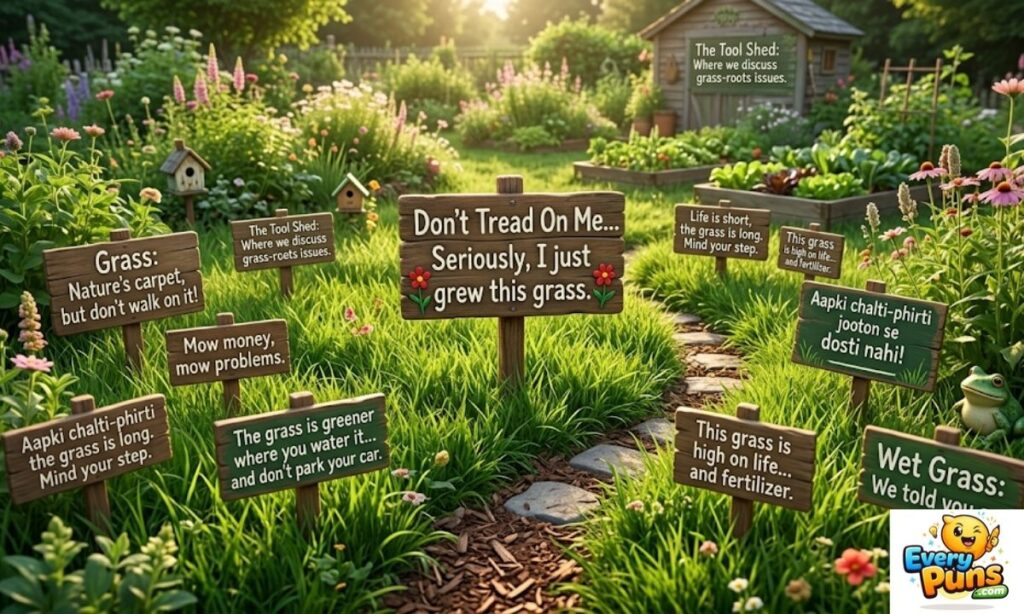 Hilarious Grass Quotes