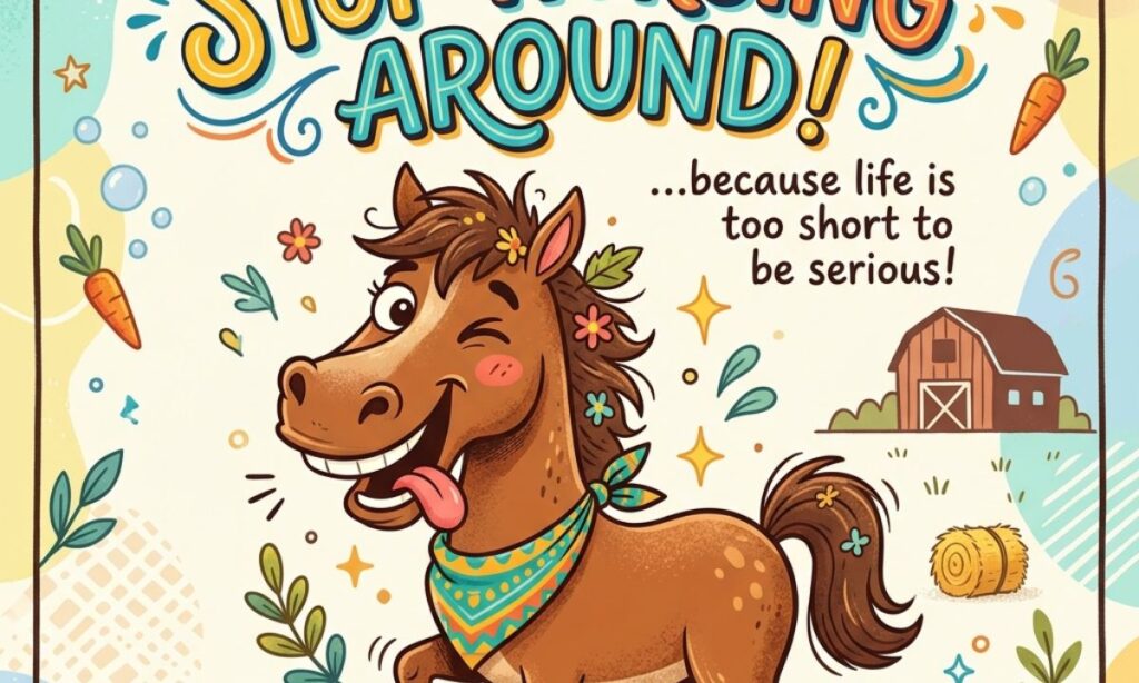 Horse Puns Captions