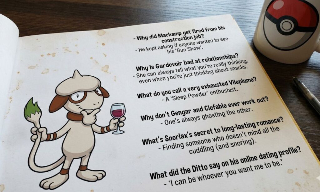 Pokemon Jokes for Adults