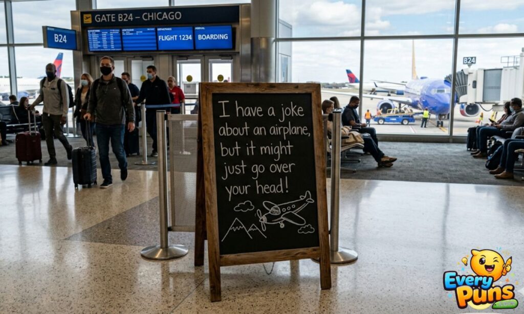 Short Airplane Puns