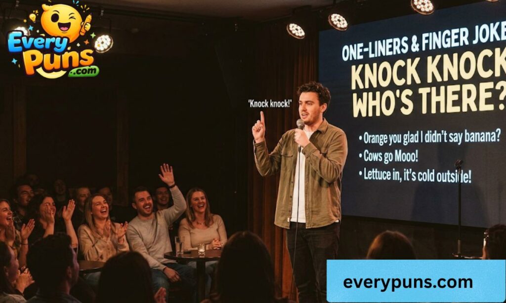 Knock knock finger jokes one-liners