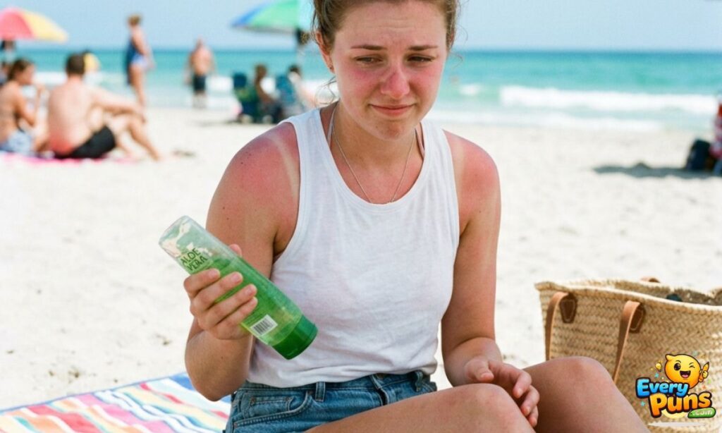 Short Sunburn Captions for Instagram