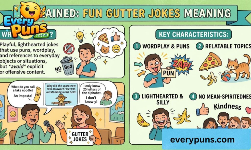 Fun Gutter Jokes Meaning