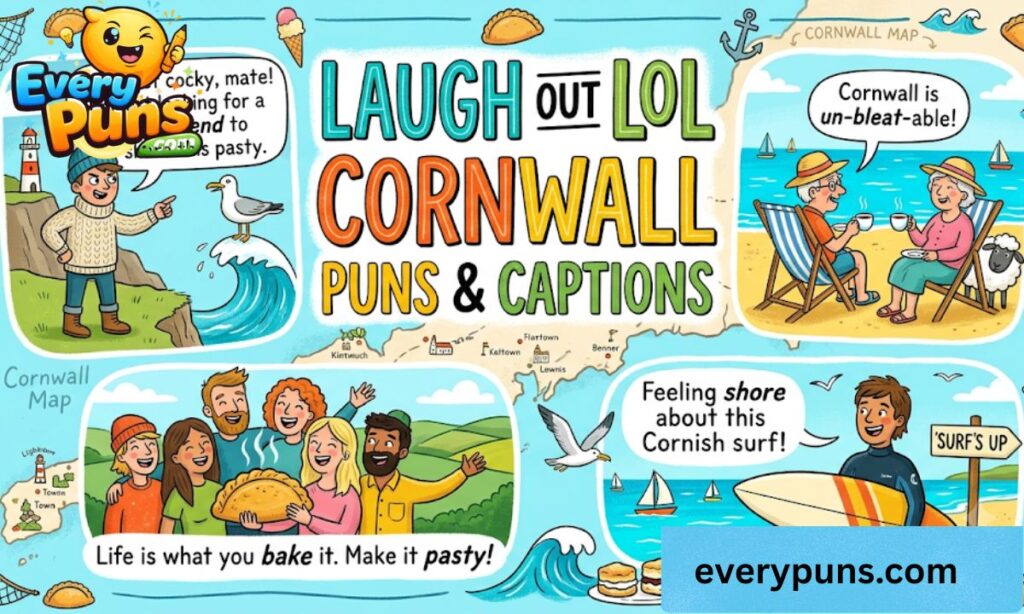 Laugh Out Loud Cornwall Puns & Captions
