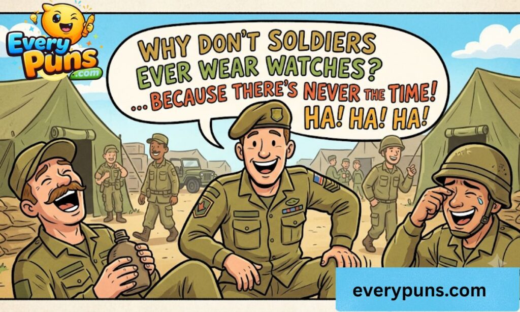 _Laugh-Out Loud Soldier Puns & Captions