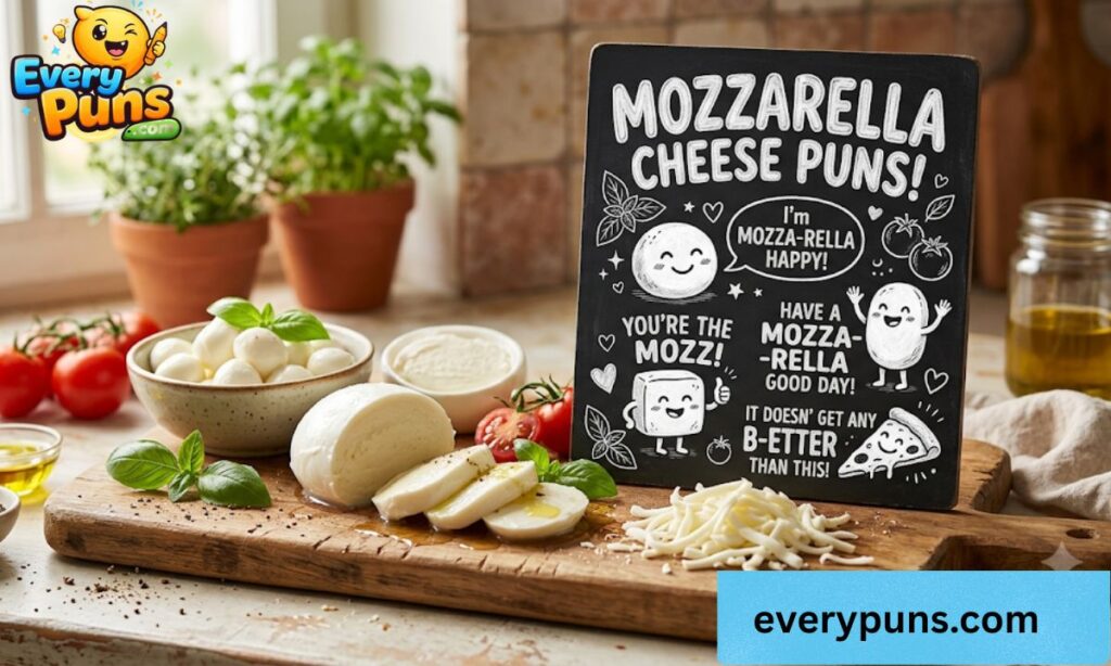 Mozzarella Cheese Puns