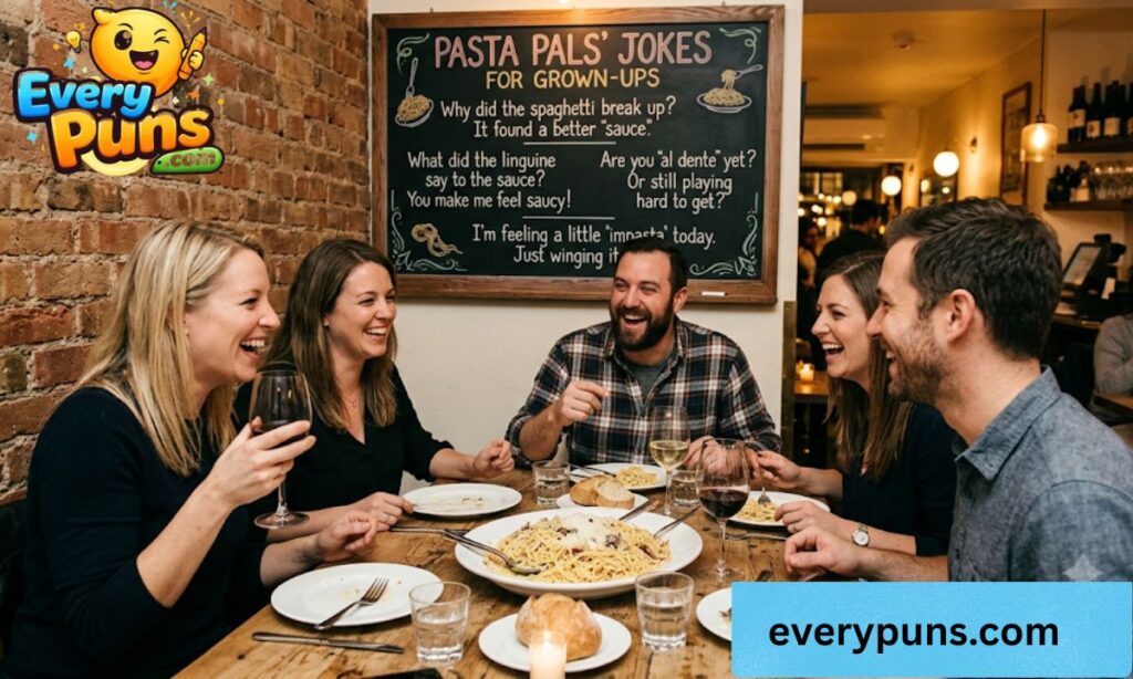 Pasta jokes one liners for Adults