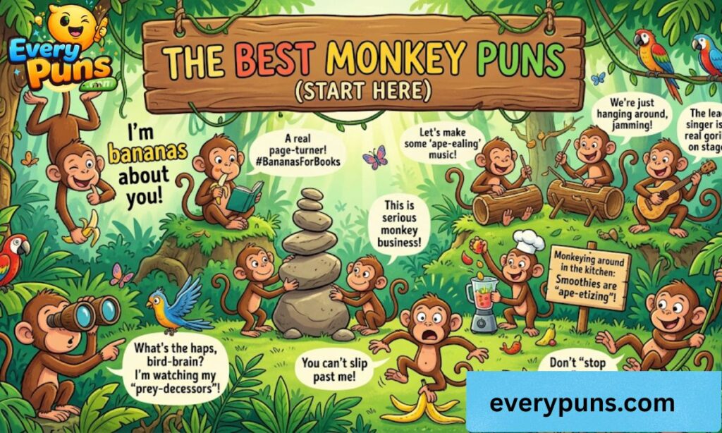 The Best Monkey Puns (Start Here)
