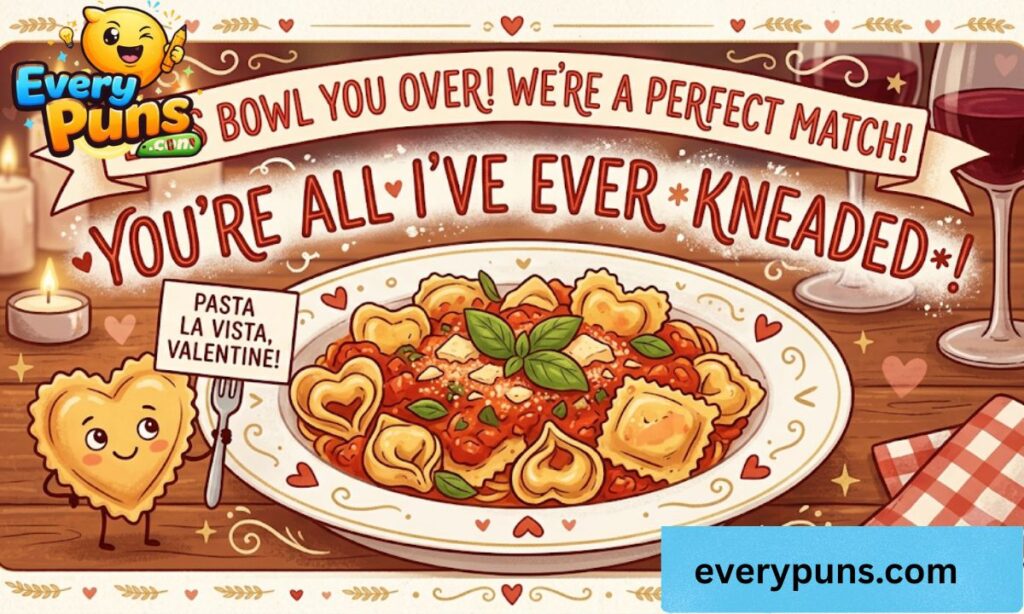 pasta valentines puns_