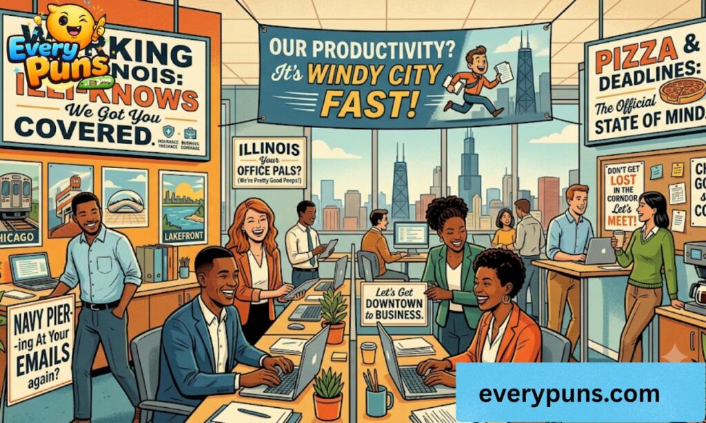 💼 Work & Office Puns Illinois Style