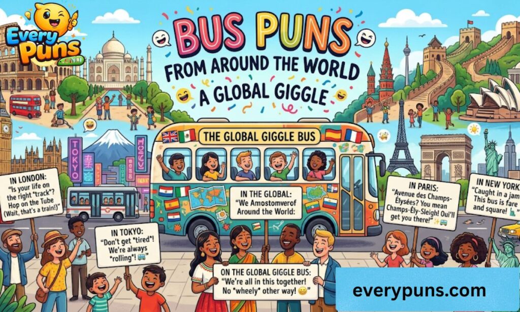 Bus Puns from Around the World A Global Giggle