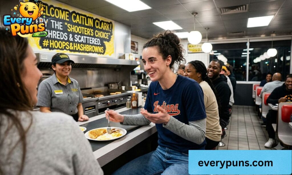Caitlin Clark Waffle House Joke
