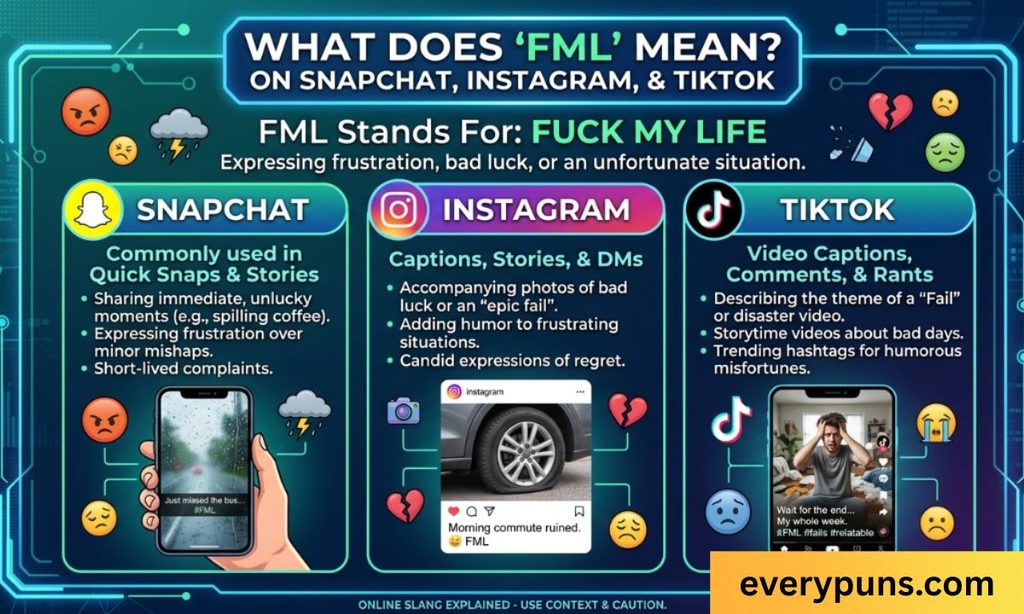 FML Meaning on Snapchat Instagram and TikTok