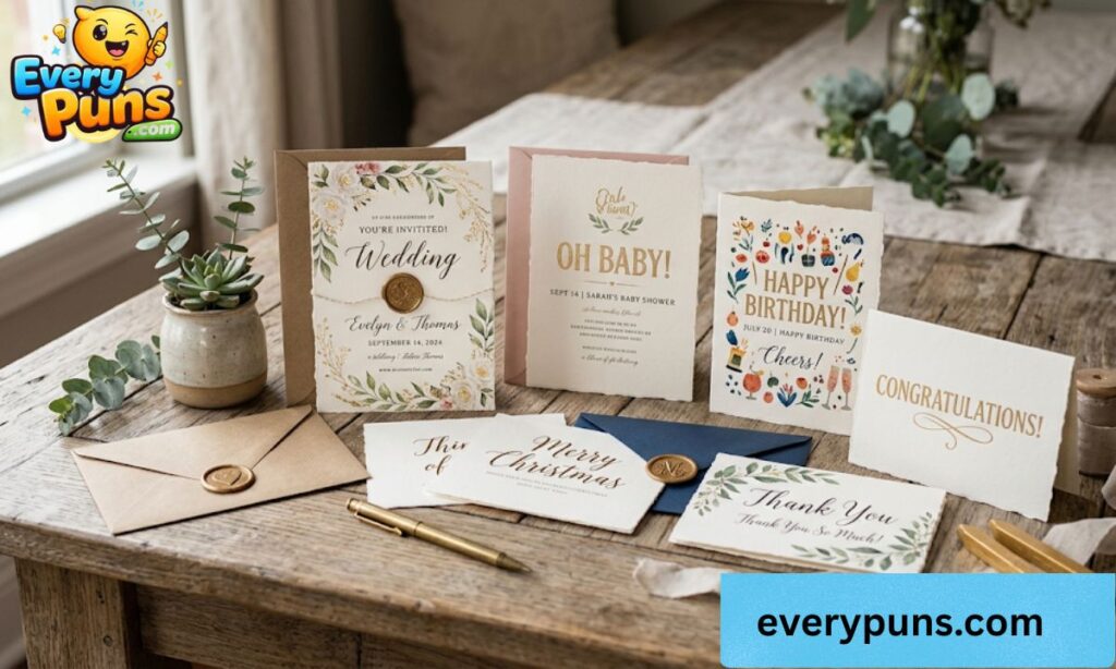 Invitations and Greeting Cards
