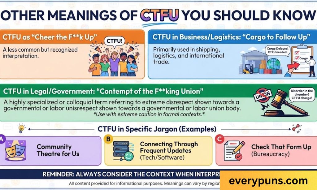 Other Meanings of CTFU You Should Know