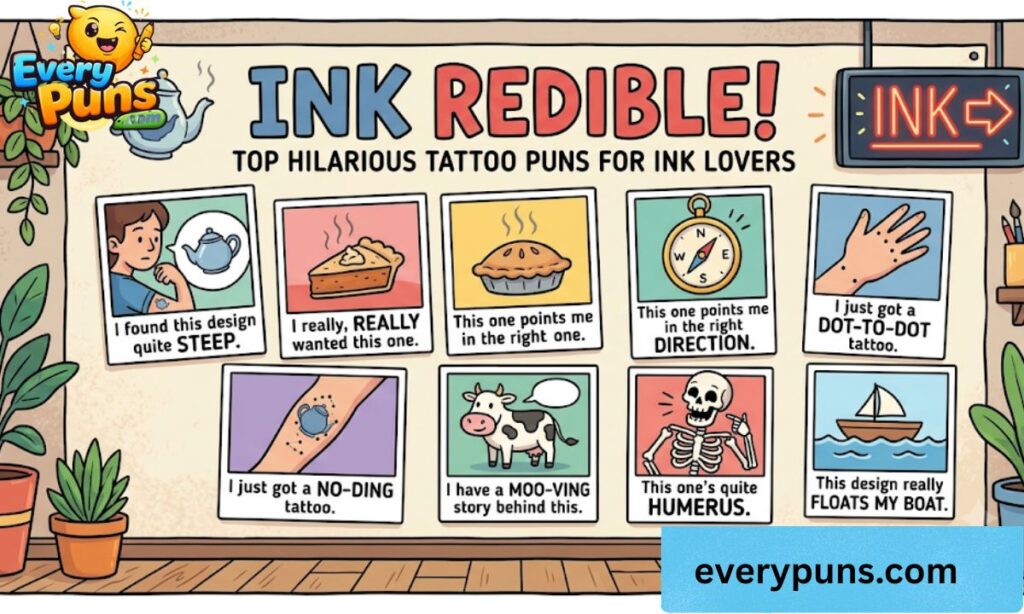 Top Hilarious Tattoo Puns for Ink Lovers