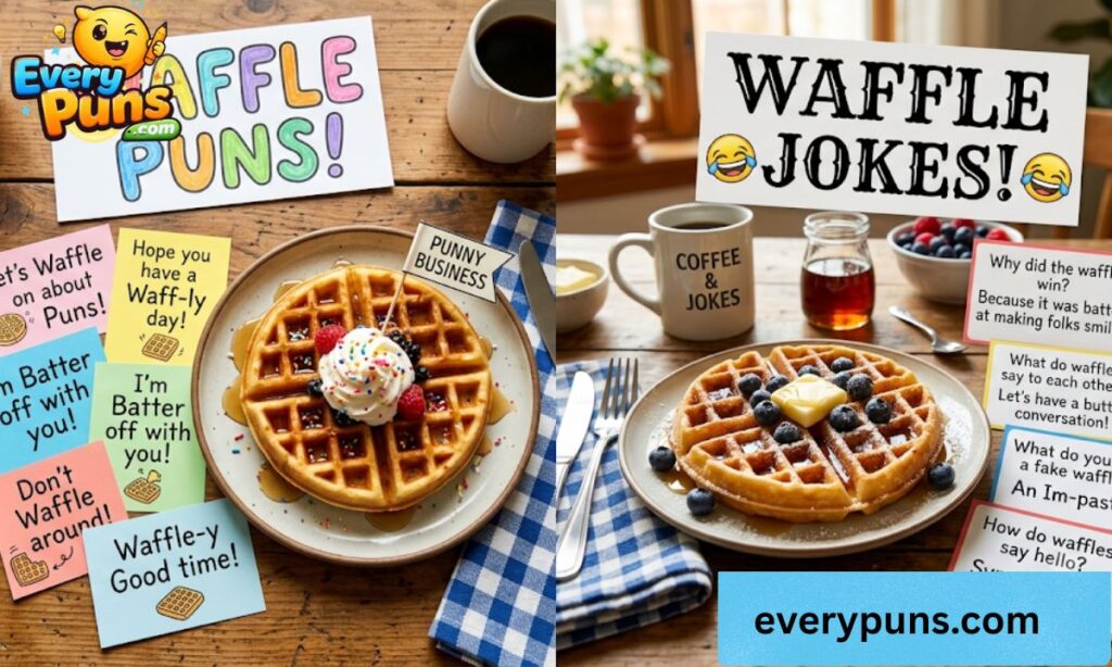 Waffle Puns vs Waffle Jokes