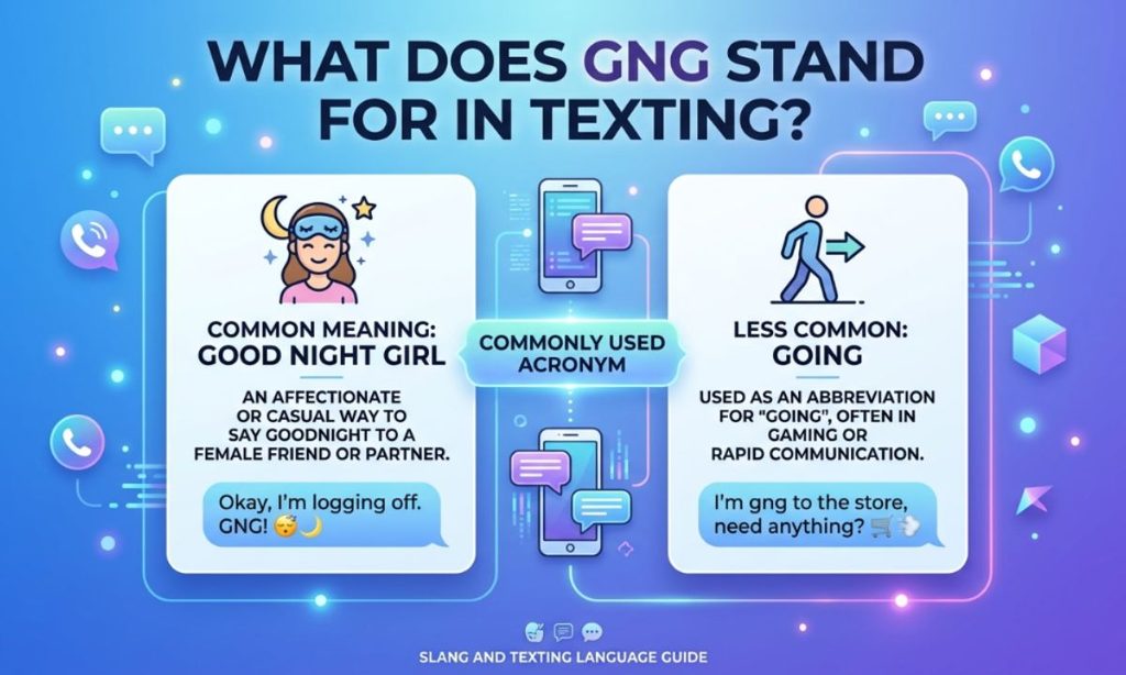 What Does GNG Stand for in Texting
