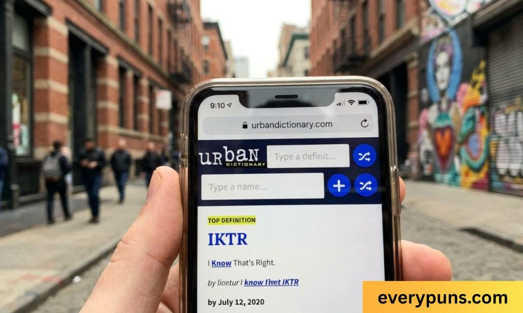 IKTR Meaning on Urban Dictionary