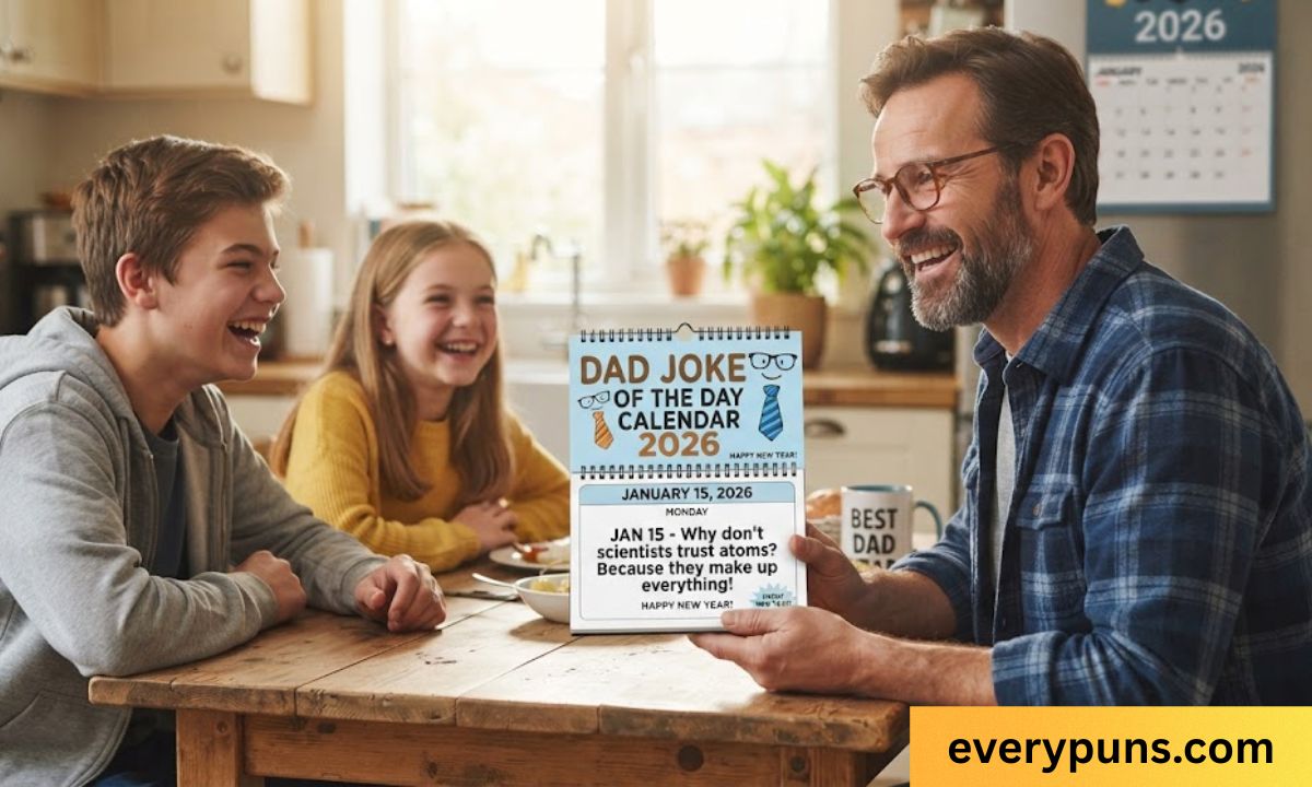 dad joke of the day calendar 2026_