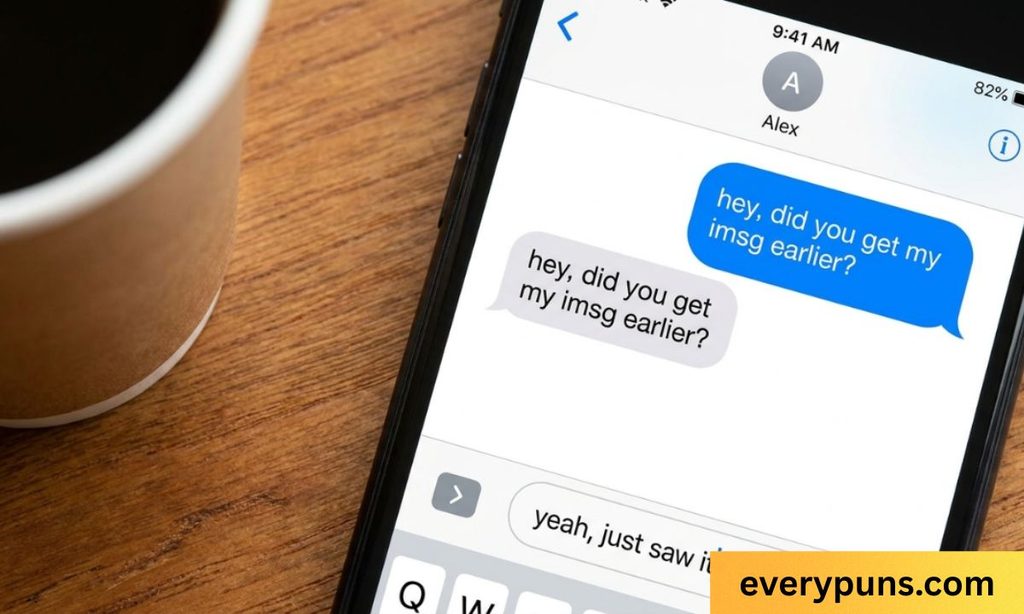 what does imsg mean in text from a guy_